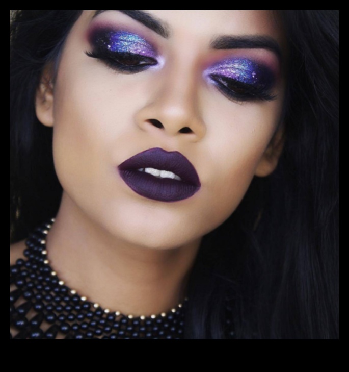 גלאם וגלקסי: חקר השפעות קוסמיות בסגנונות איפור זוהרים