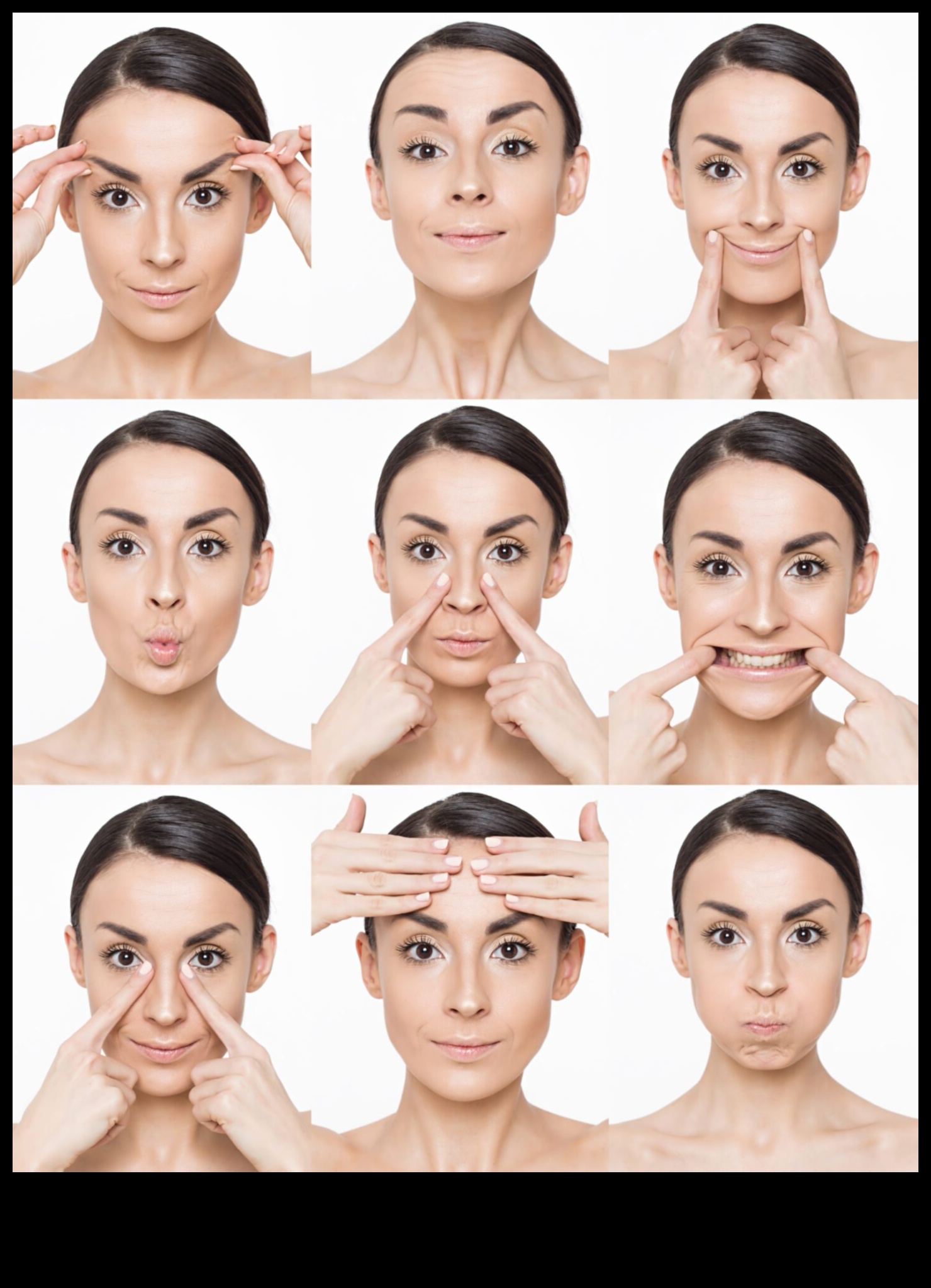 כלי איפור לפנים סגלגלות: טכניקות להדגשת הסימטריה הטבעית שלך