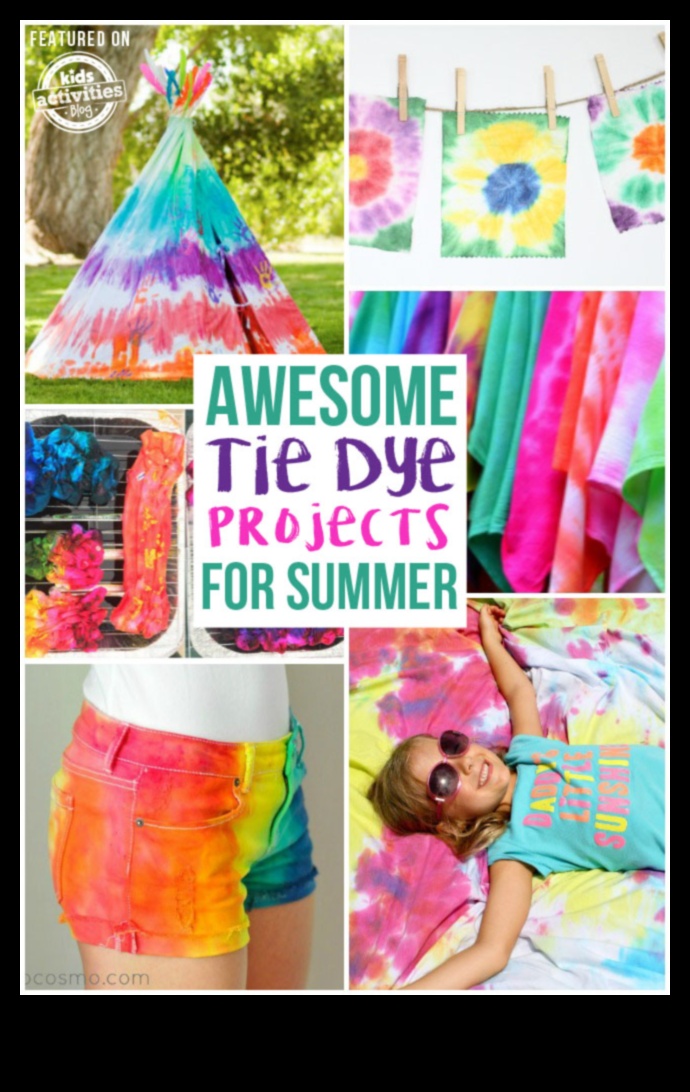 צבע עשה זאת בעצמך לילדים: יצירת אומנות לבישה צבעונית