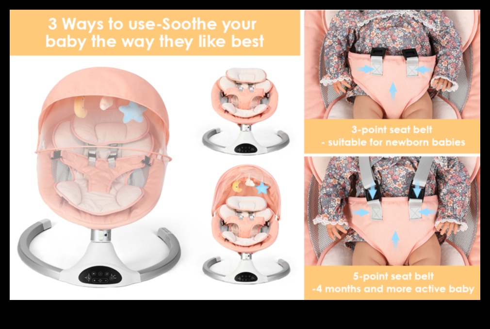 נדנדות מתוקות: בידור תינוקות בטוח ומרגיע