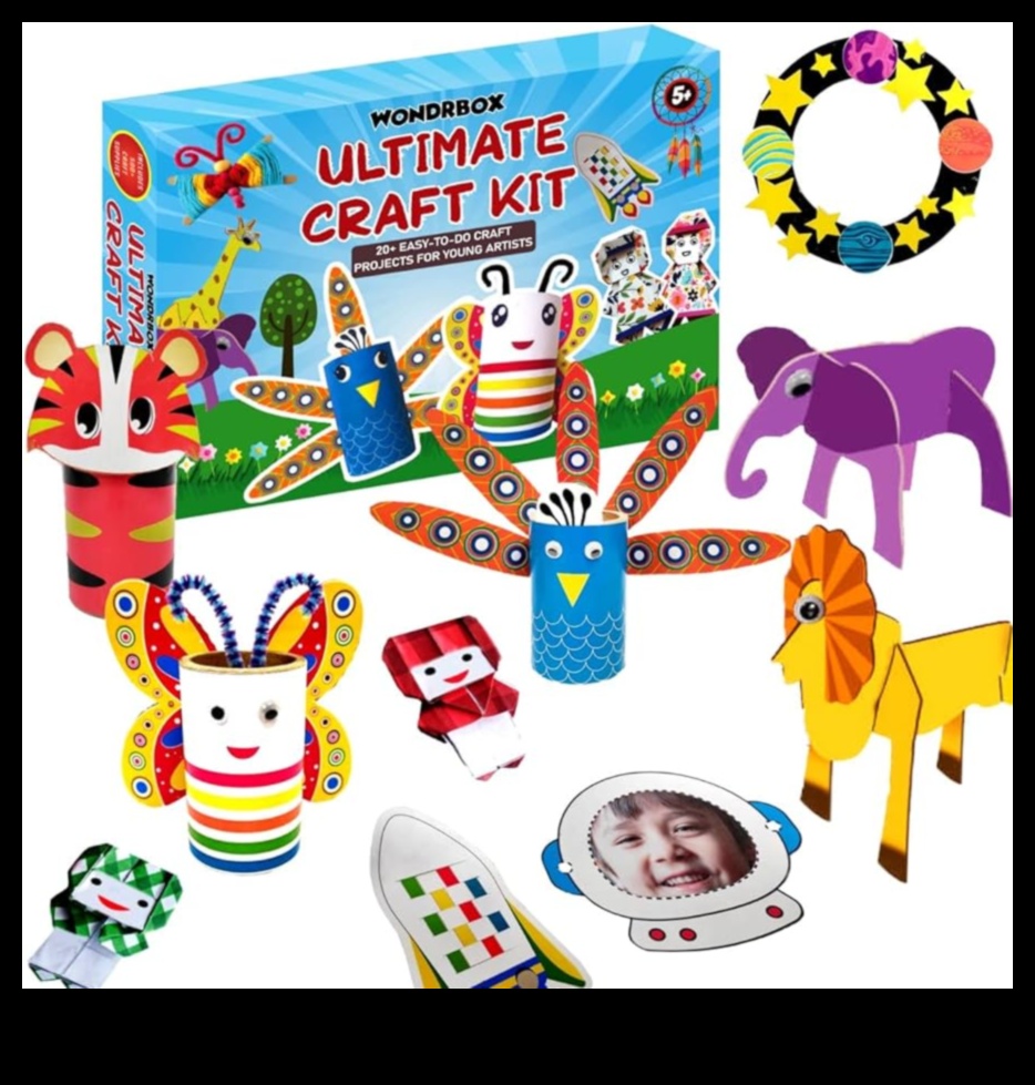 ערכות יצירה בעצמך: פישוט פרויקטים יצירתיים לכל הגילאים