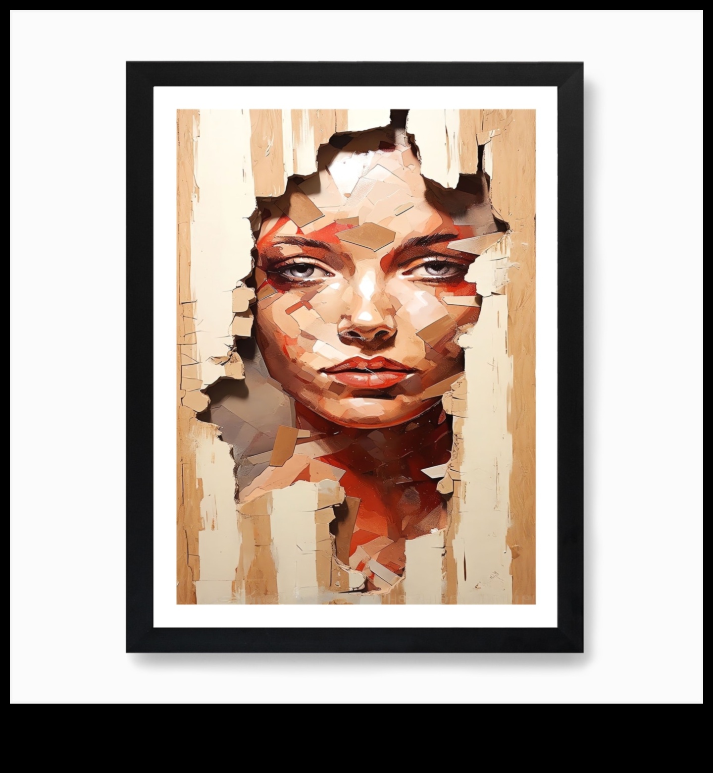 היופי של נייר קרוע 5 יצירה עם נייר קרוע: יצירת מרקם ועניין