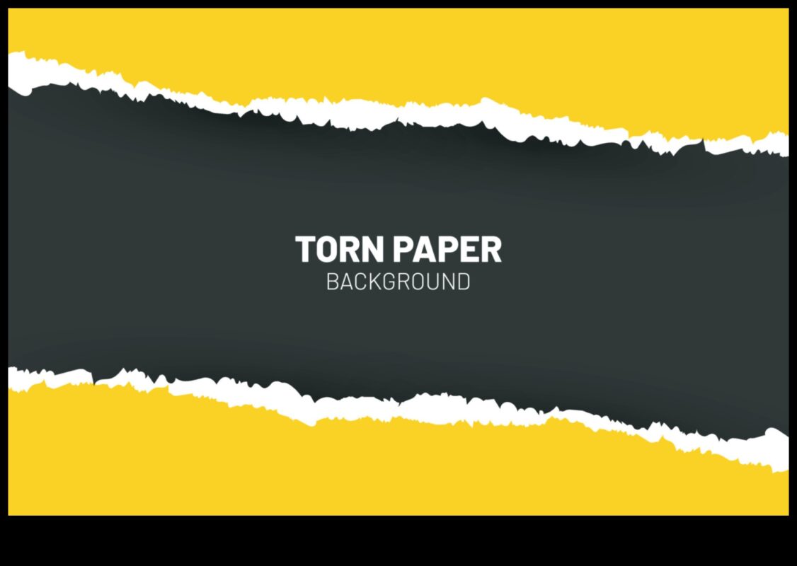 יצירה עם נייר קרוע: יצירת מרקם ועניין