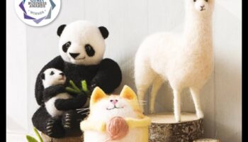 טכניקות יצירה לליבוד מחט: פיסול עם צמר