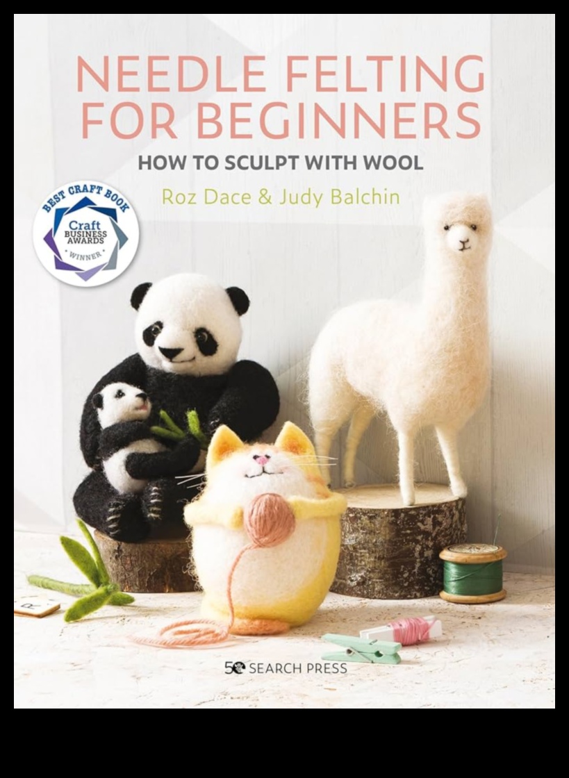 טכניקות יצירה לליבוד מחט: פיסול עם צמר