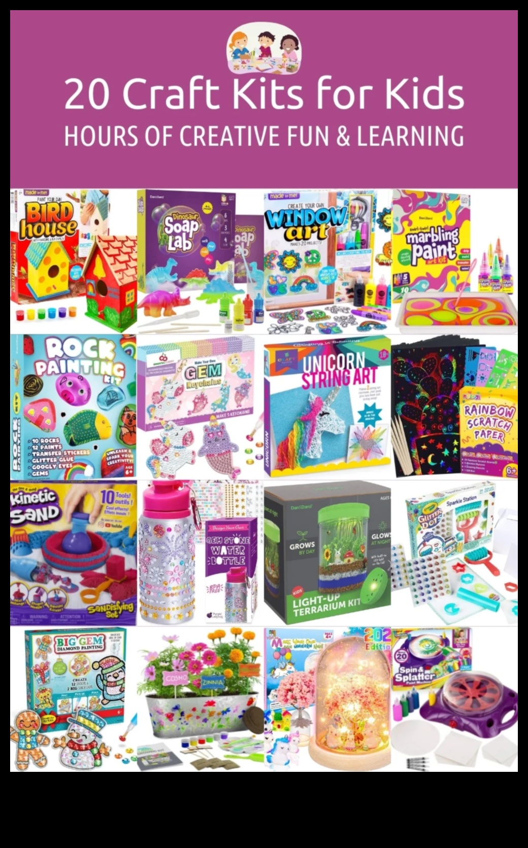 ערכות יצירה בעצמך: פישוט פרויקטים יצירתיים לכל הגילאים